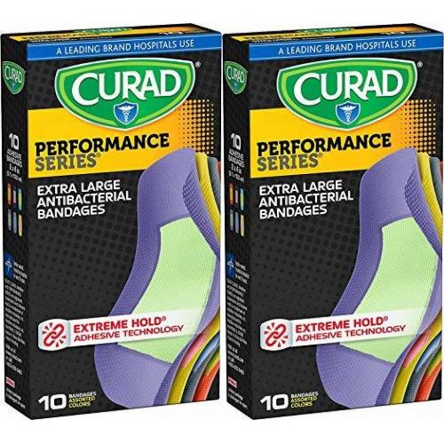Curad Performance Series Extreme Hold Anti Bacterial Bandage