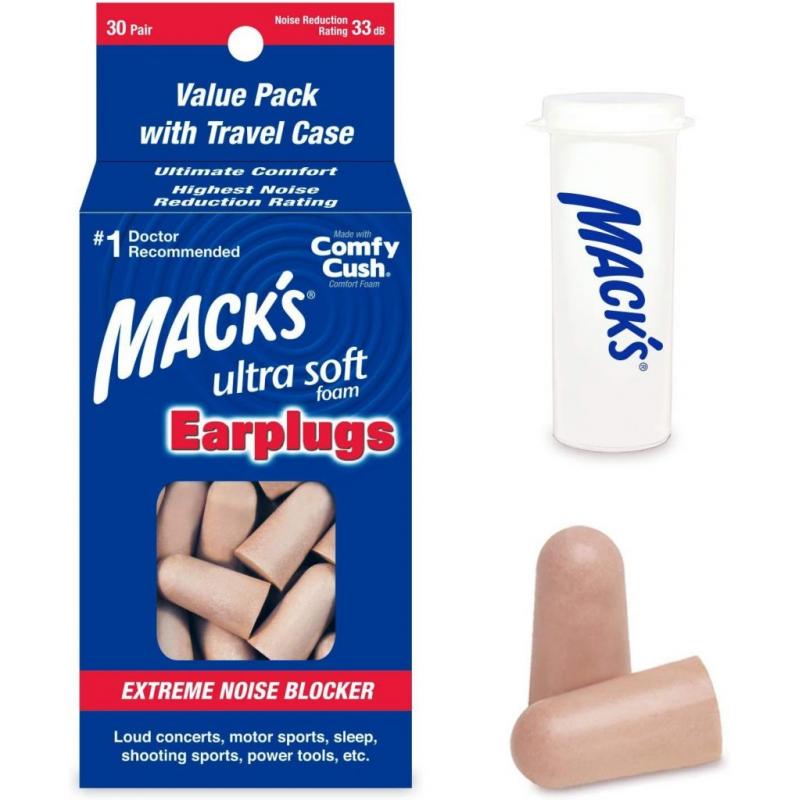 Macks Ultra Soft Foam Earplugs