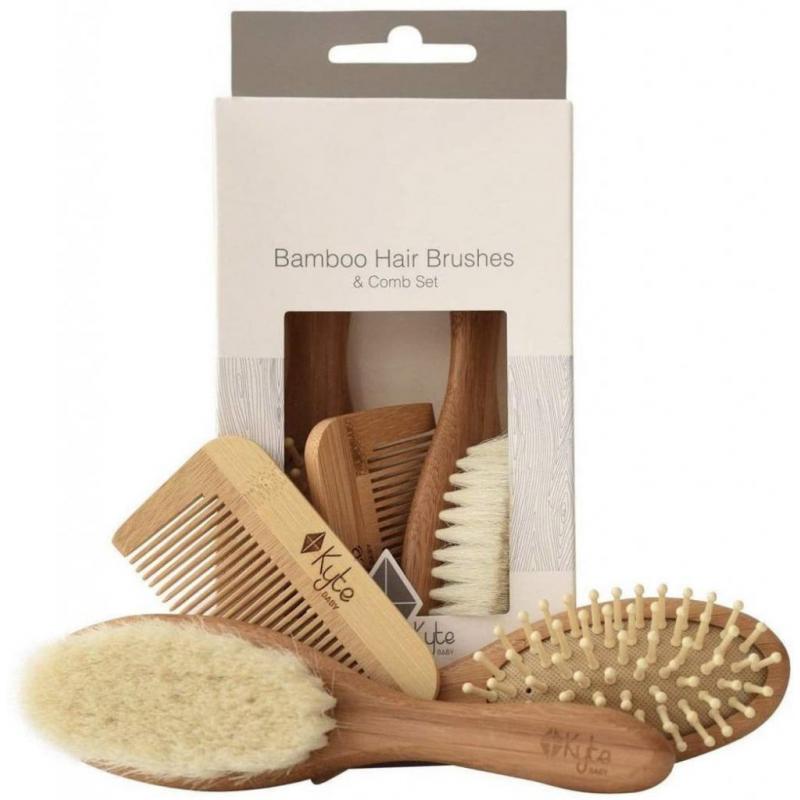 Kyte BABY Bamboo 3-Piece Brush Set