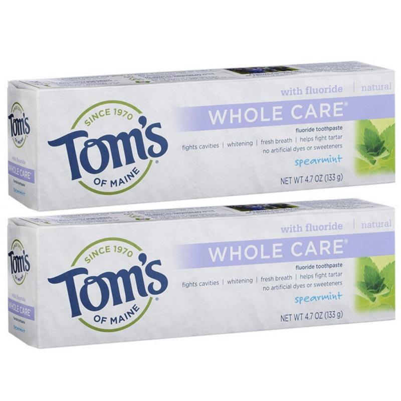 Tom's of Maine Natural Whole Care Anticavity Toothpaste