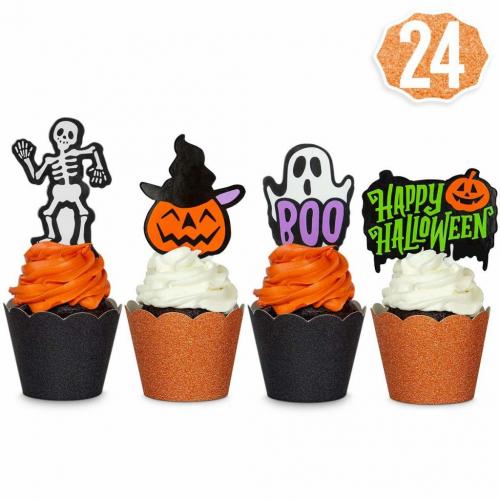 XO Fetti Halloween Cupcakes Decorations