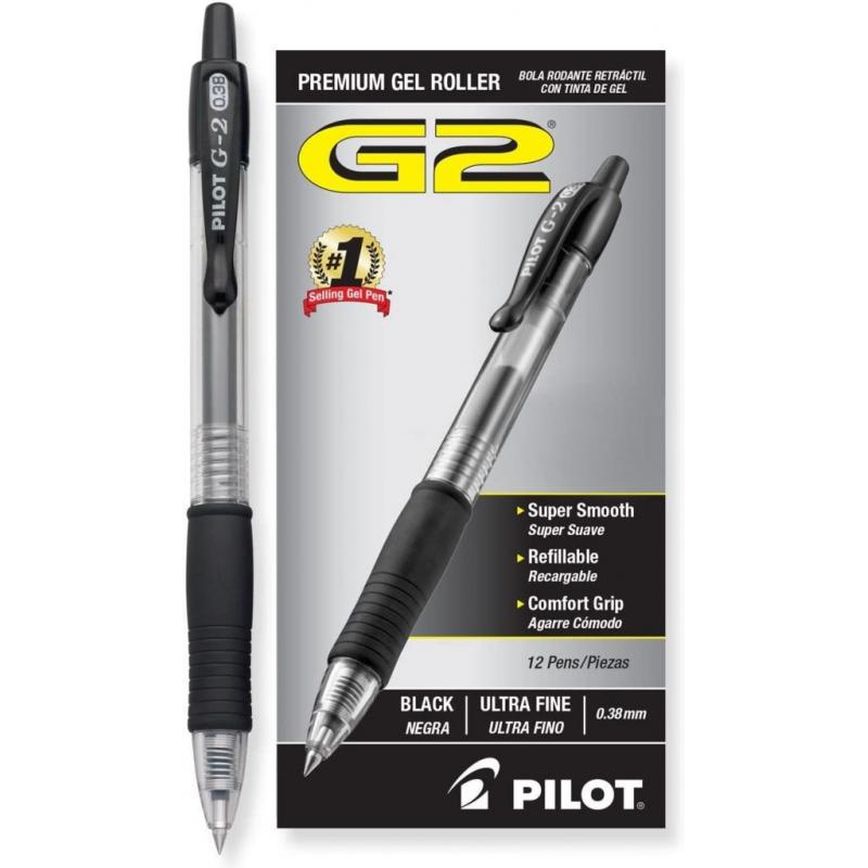 Pilot Premium Gel Roller G2 Pens