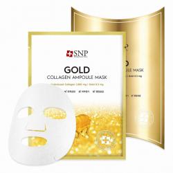 SNP Gold Collagen Ampoule Mask