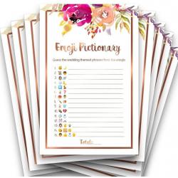 Emoji Pictionary for Bride