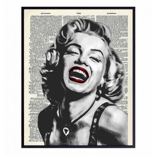 Marilyn Monroe Wall Art - Graffiti Wall Art - Banksy Poster