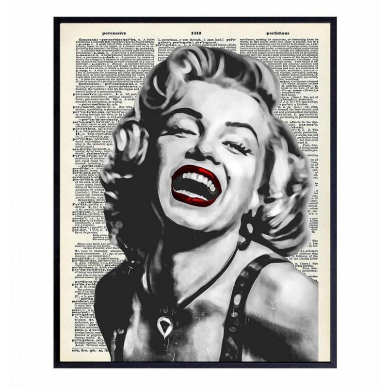 Marilyn Monroe Wall Art - Graffiti Wall Art - Banksy Poster
