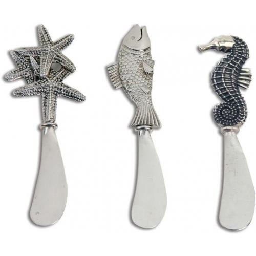  Oak and Olive Coastal cheese spreaders 3 piece