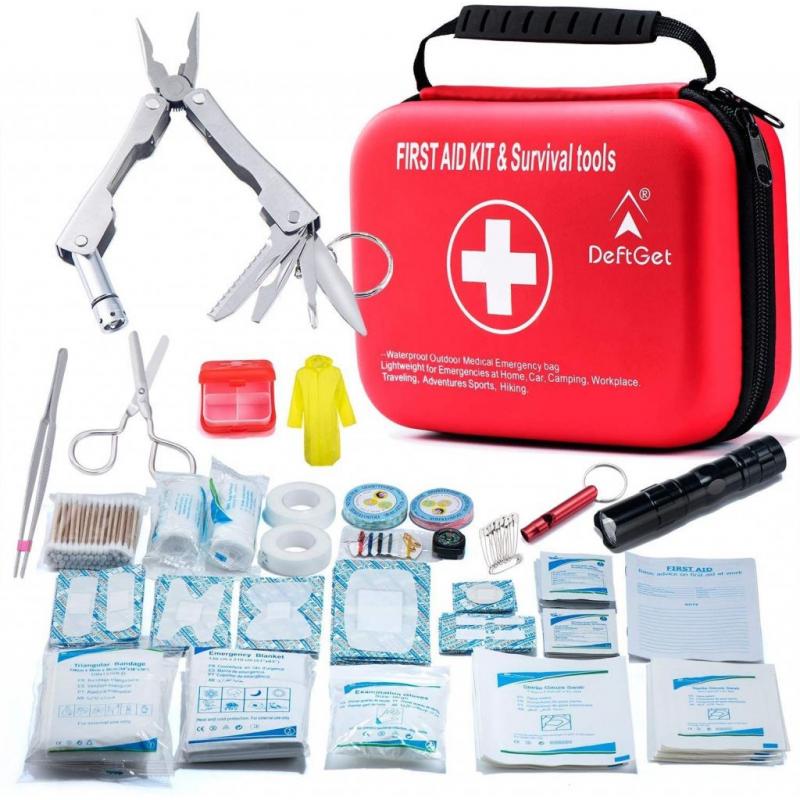 First Aid Kit and Survival Tools