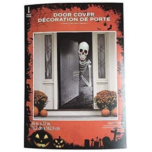 Halloween Skeleton Giant Door Cover