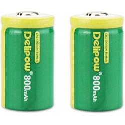 Delipow 800 CR2 Lithium Rechargeable Battery