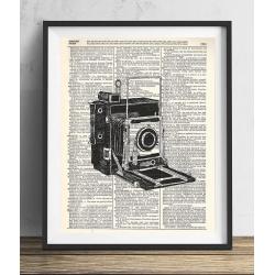 Upcycled Dictionary Art Print