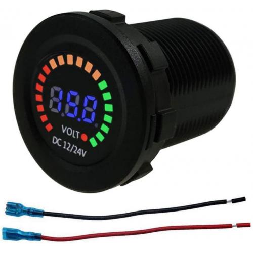 IZTOSS 12V-24V Universal Digital Voltmeter