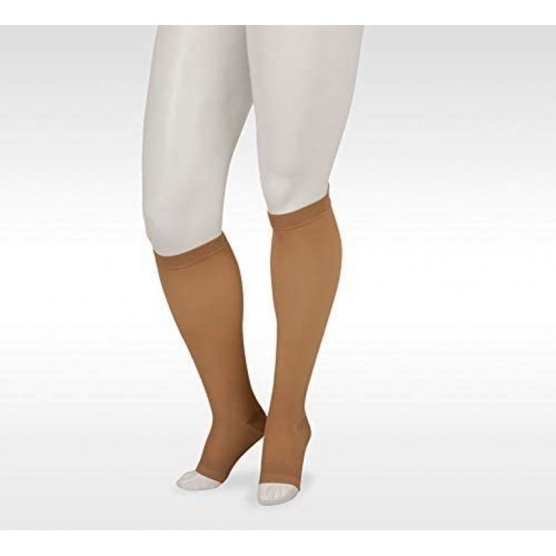 Knee-High Open Toe Compression Stocking