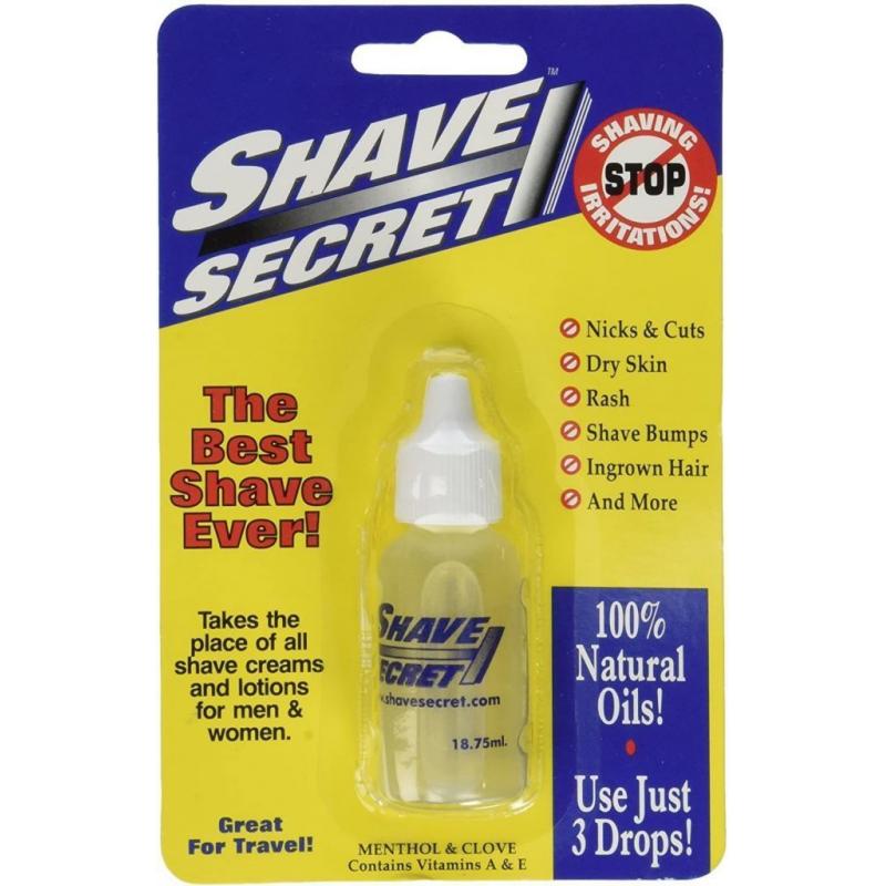 Shave Secret, Menthol and Clove, 100% Natural Oils