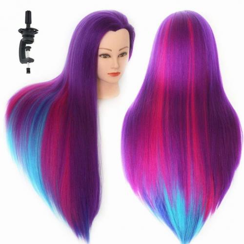HAIREALM 26 Mannequin Head Hair Styling Training