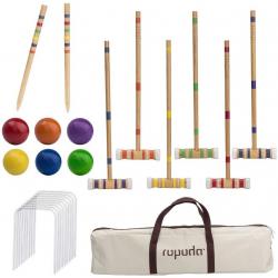 Six-Player Deluxe Croquet Set