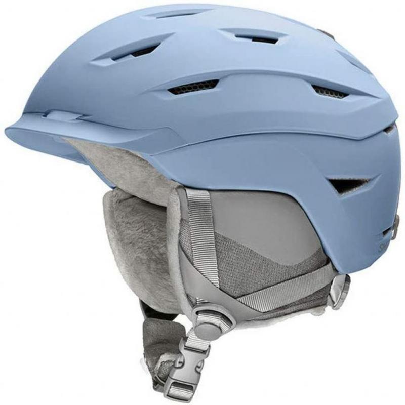 Smith Optics Liberty Snow Helmet (Matte Smokey Blue, Large 59-63cm)