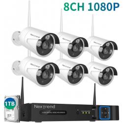 Full HD Security Camera System Kit (6 cameras + recorder)