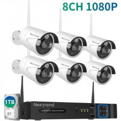 Full HD Security Camera System Kit (6 cameras + recorder)