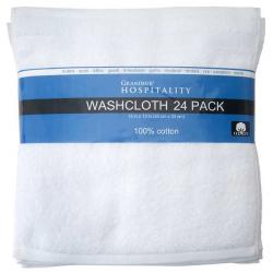 Grandeur Hospitality Washcloth 24 pack