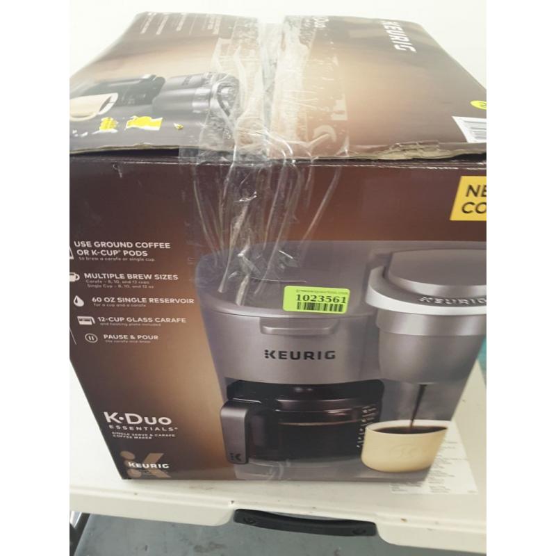 Keurig K Duo Essentials Single Serve & Carafe Coffee Maker, Moonlight Gray