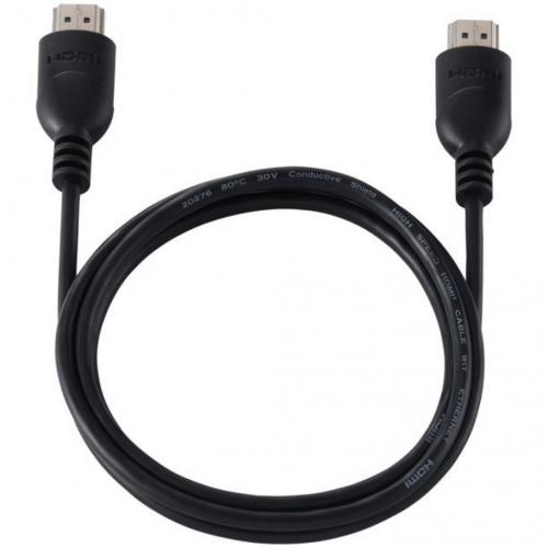 High Speed HDMI Ethernet Cable , 30v - 25 Feet, Black