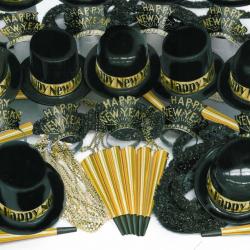 Gold Showboat New Year Kit For 100 Guests