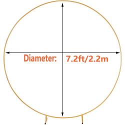 Round Metal Balloon Arch Kit