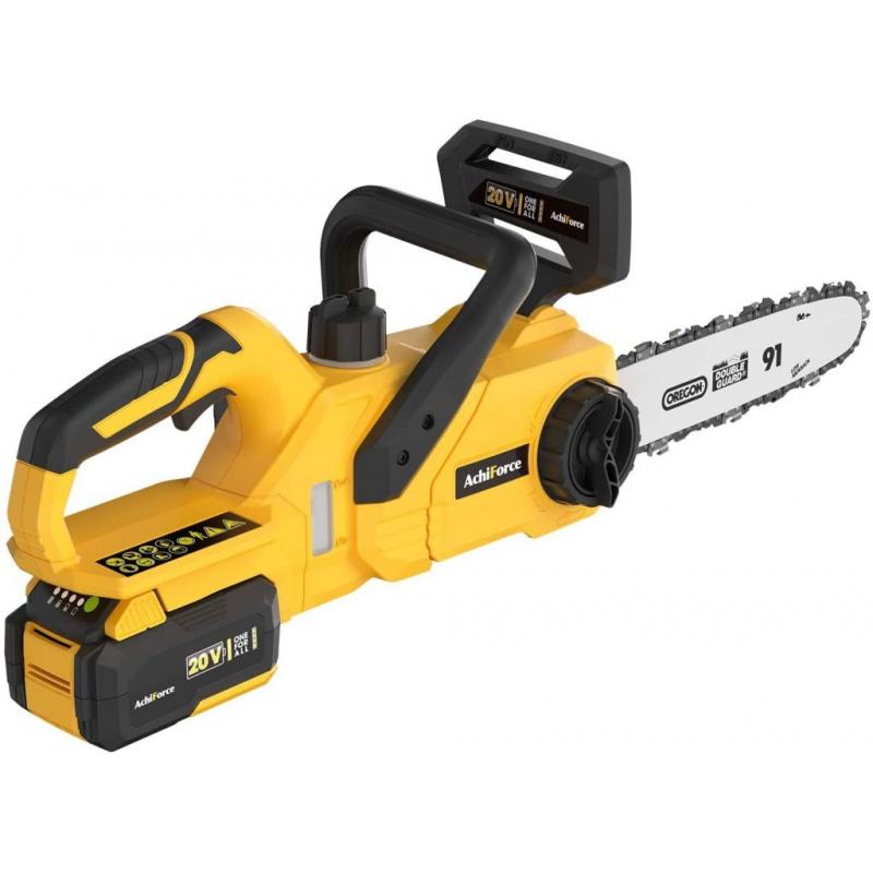 Achiforce chain saw 20 V 10 inch cordless chain saw ,model D06002550