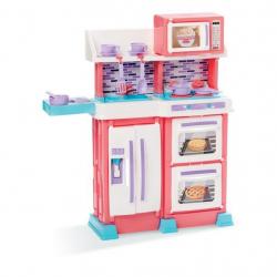 Spark create imagine kitchen play set, over 25 inches of play surface, play accessories included