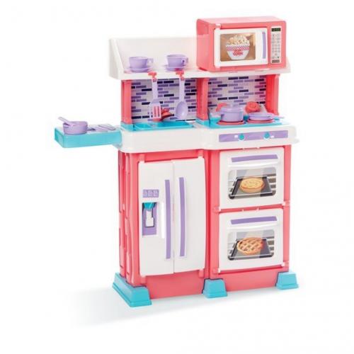 Spark create imagine kitchen play set, over 25 inches of play surface, play accessories included