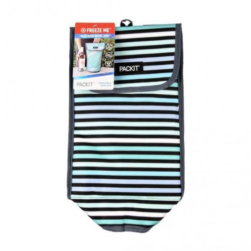 PackIt Freezable Striped Wine Bag