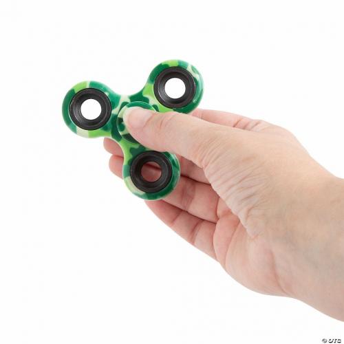 Grin Studios Fidget Spinner, Green Camo