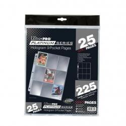 Ultra Pro Platinum Series Hologram 9 Pocket Pages 25 Pages