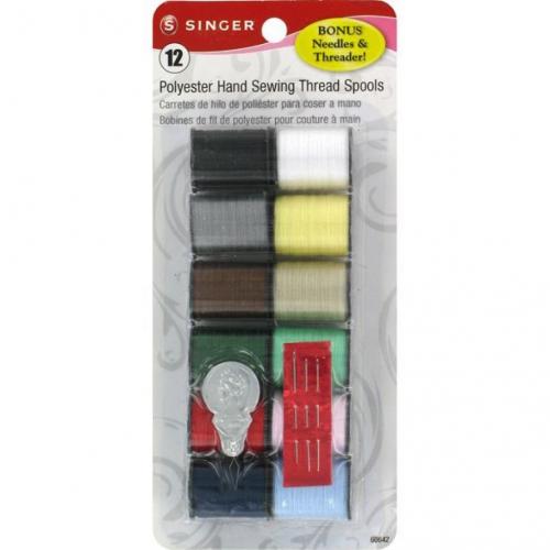 Singer 12 Count Hand Sewing Thread - Polyester