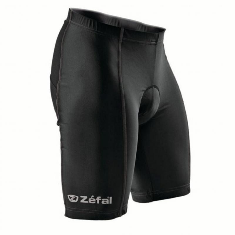 Zefal Comfort Bike Shorts (Unisex, Black, S-M, 28-32)