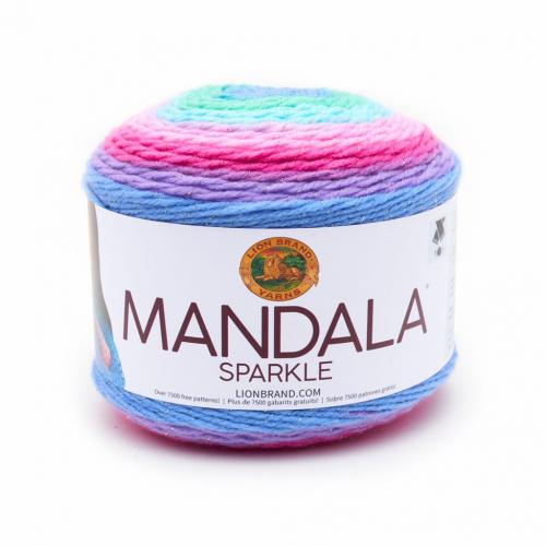 Lion Brand Mandala Sparkle Yarn-Draco