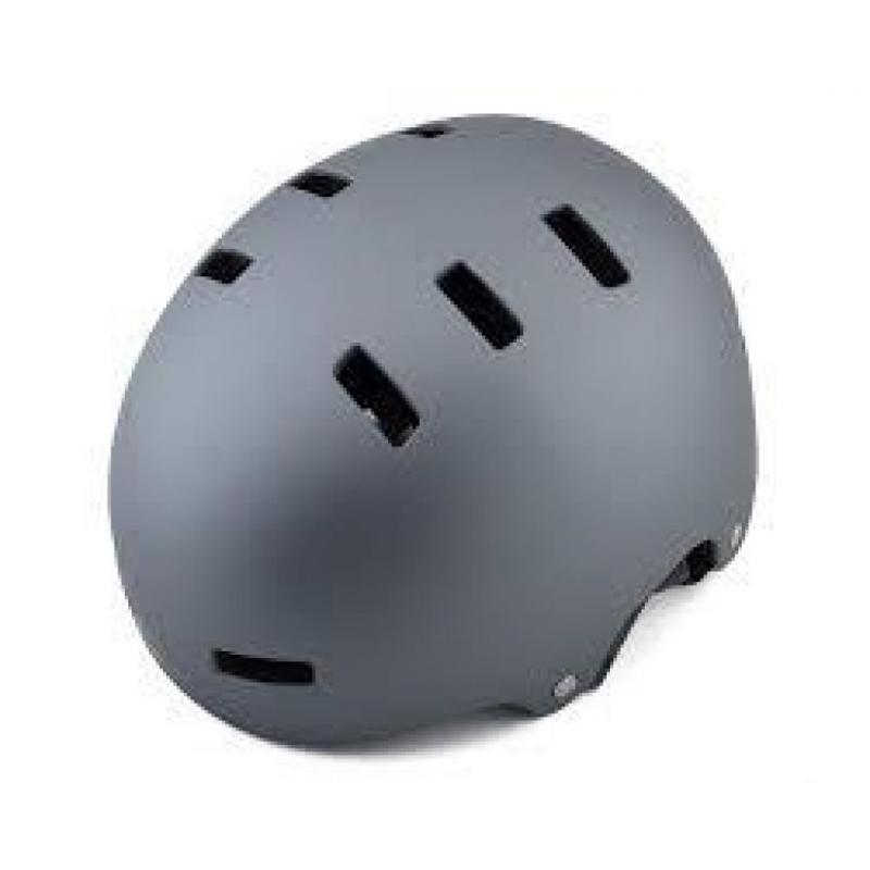 BELL LOCAL BMX HELMET (MATTE GREY) (M)