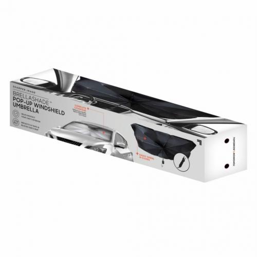 Windshield Umbrella by Sharper Image - Blocks UV Rays, Keeps Cars Cooler & Protects Car Interior