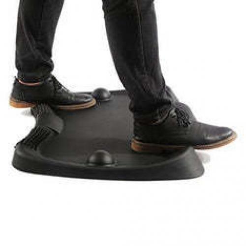 Standing Desk Anti-Fatigue Mat Acupressure Massage - Black
