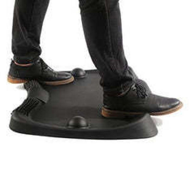 Standing Desk Anti-Fatigue Mat Acupressure Massage - Black