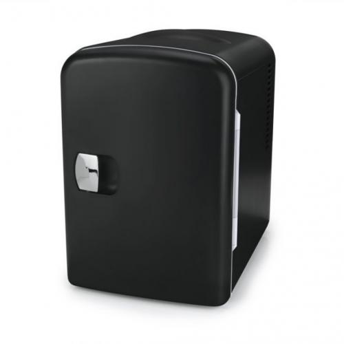 Personal Chiller 6-Can Mini Refrigerator, Black