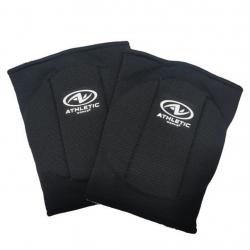 Athletic Works Volleyball Cushion Knee Pads, Reversible Black or White, One Size, 6.25 x 6