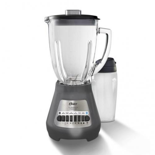 Oster Party Blender  (Missing Lid!!) with XL 8-Cup Jar and Blend-N-Go Cup