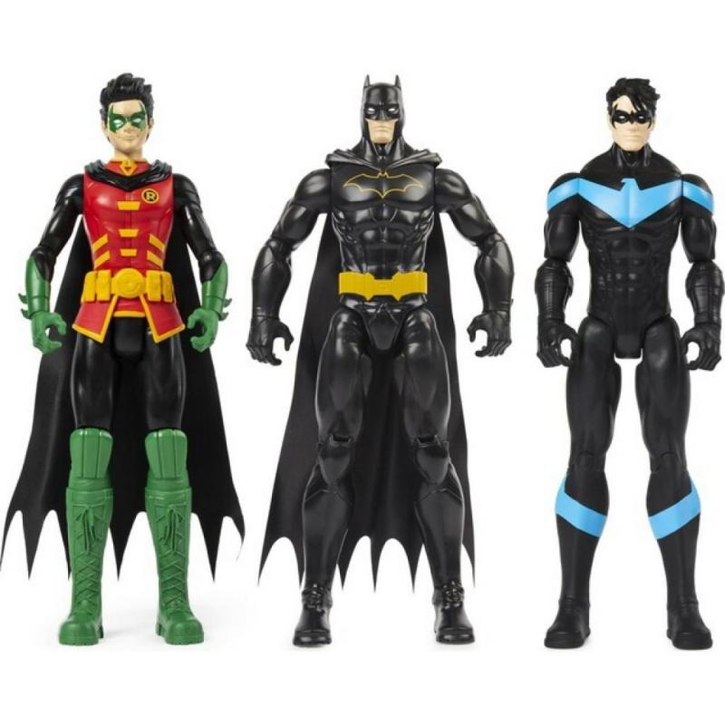 DC Robin, Batman & Nightwing Action Figure 3-Pack SPIN MASTER