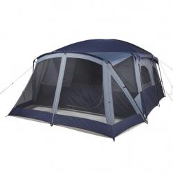 Ozark Trail 12-Person Cabin Tent, with Screen Porch and 2 Entrances