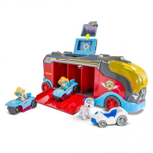 Mighty pups cruiser bus w/ figure