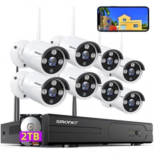 HD NVR KIT 2TB Hard Drive Remote View