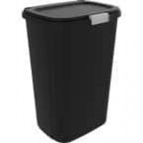 Hefty touch lid trash can