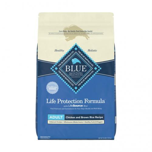 Life protection formula Adult dog food. Chicken and Brown rice recipe.
